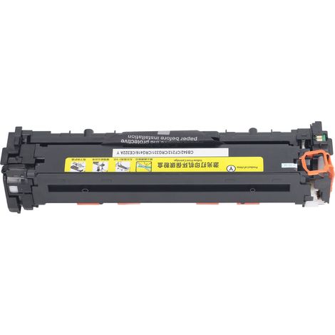 Cartouche de toner jaune 125A CB542A pour imprimante HP Color LaserJet CP1215, CP1518ni, CM1312nfi, CM1312, CP1515n, CP1525nw et M251 (1/5)