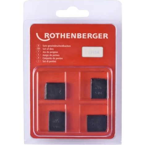 ROTHENBERGER SC  ganasce taglienti,  NPT, 1.1/4",  4 pezzi  - 070921X