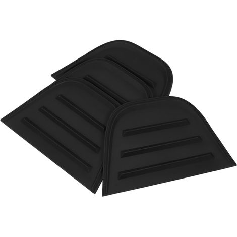 4 protège-coins de transport - noir - PVC - antidérapant (1/5)