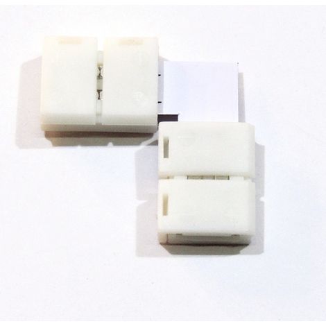 Connecteur d'angle 90° pour rubans LED 8mm (1/4)