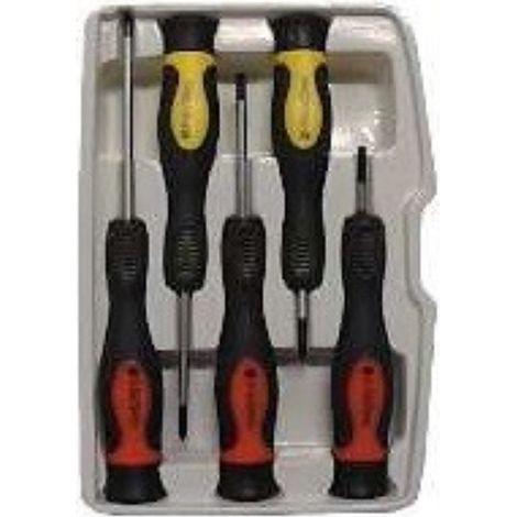ASSORTIMENTO DI 5 CACCIAVITI DI PRECISIONE - modello corto (1/2)