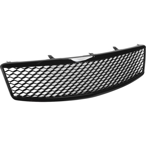 Frontstoßstangengrill in glänzendem Schwarz für Mercedes-Benz G35 Limousinen der Baujahre 2003-2006.