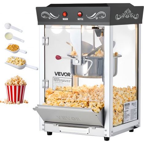 Machine à Pop Corn de Comptoir - Éclateur de Maïs 800 W (1/5)