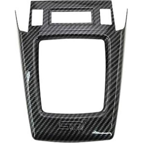 Adesivo decorativo per il pomello del cambio della Subaru Forester 2013-2018, realizzato in fibra lucida.