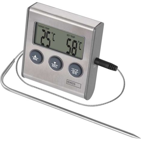 Küchenthermometer Emos e2157 Sonde 1,4 m Timer (1/5)