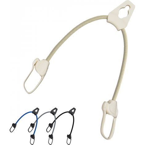 Linxor – Lot de 10 tendeurs sandows 60 cm – Système sécurisé avec passant piton – Polyéthylène Monotex – Charge maximale 61 kg (1/4)