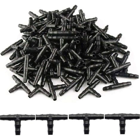 Raccord en T pour système d'irrigation 1/4" – Connecteur en (1/5)