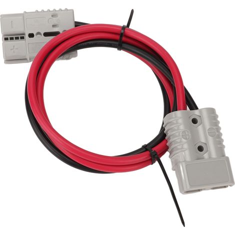 Câble adaptateur batterie 6AWG connecteur d'alimentation 600V 175A 120cm/3,94ft pour automobile (1/5)