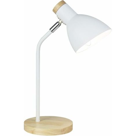 Lampade da scrivania nordiche per ufficio domestico, camera da letto, sala studio, dormitorio universitario, lampada da scrivania moderna per scrivania, lampade da scrivania bianche per ufficio (1/5)