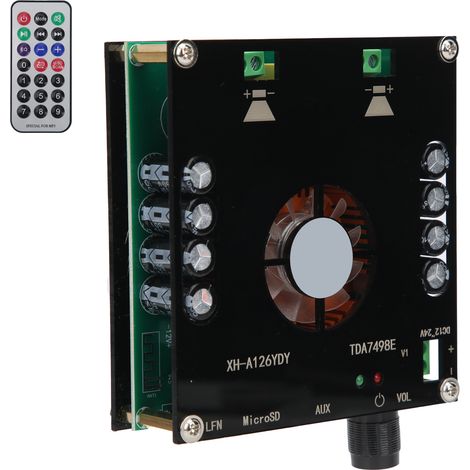 XH-A126 320W 2-Kanal Bluetooth 5.0 Digitalverstärker mit Fernbedienung (1/5)