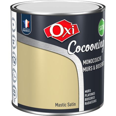 Owatrol-COCOONING MURS & BOISERIES SATIN-Peinture d'intérieur monocouche pour murs & boiseries-Mastic 0.5 litre