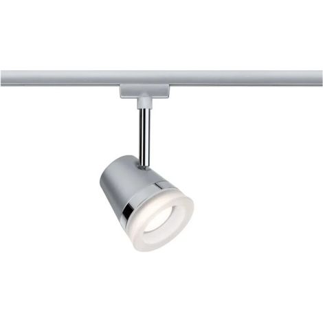CONE LUMINAIRE SUR RAIL HAUTE TENSION URAIL GU10 10 W LED BLANC, CHROME 95362