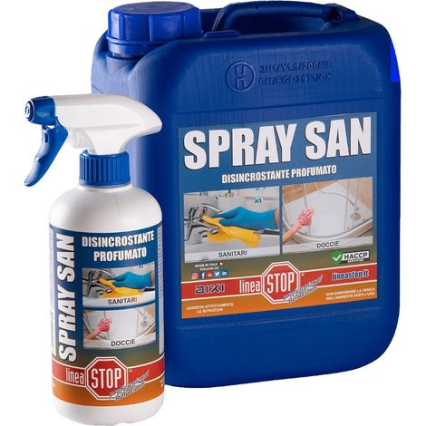 Disincrostante anticalcare igienizzante profumato spray san 500 ml (1/2)