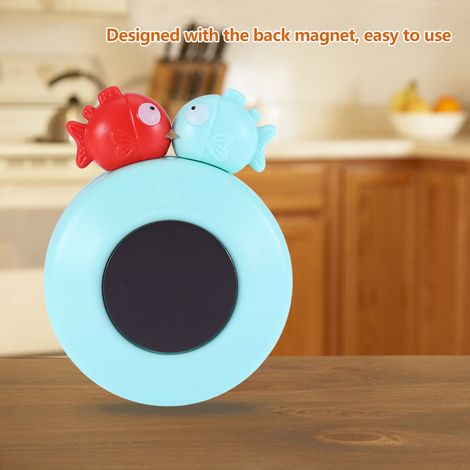 Minuteur mécanique mignon à motif de poisson de dessin animé, idéal pour la cuisine, la pâtisserie et l'utilisation en cuisine (1/5)