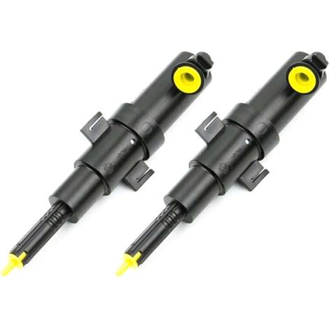 Soavoa Injecteur Lave-Phare BMW E46 Noir Robuste Lot de 2 (1/5)