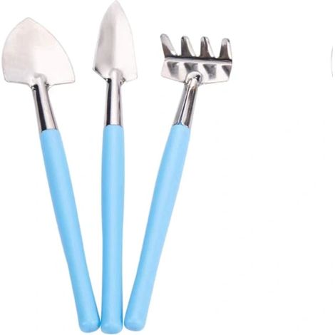 Kit outils de jardin lot de 3 manuel entretien jardin (1/4)