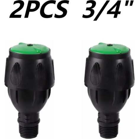 (2 pièces 3-4) Têtes d'arrosage rotatives à 360° à longue portée pour l'agriculture et l'irrigation des pelouses - Compatibles avec les raccords de 1/2" et 3/4" (1/5)