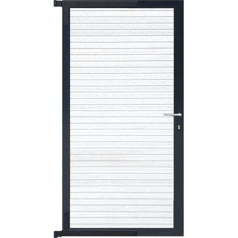 WAREN-Tor-Komplettset 90 x 173 cm, Füllung white