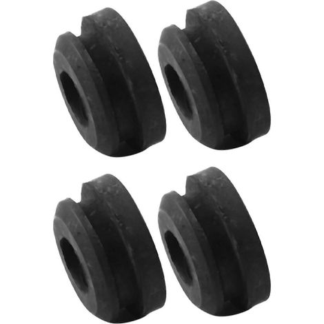Les bagues de montage isolantes supérieures des quatre ensembles de radiateur sont noires et compatibles avec Accord et Civic 74173-SJ4-000. (1/5)
