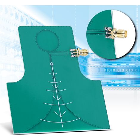 Module haut débit directionnel à gain élevé, carte légère UWB 1,4-10,5 GHz, antenne 2,4 GHz (1/5)