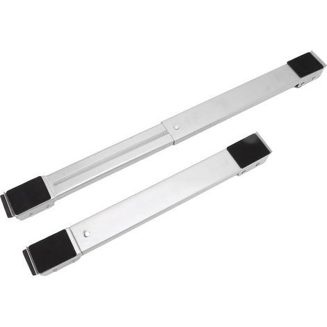 Ensemble de 2 supports à roulettes mobiles, robustes pour meubles avec (1/5)