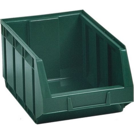 CONTENITORE IN PLASTICA BULL 4 - MM 200x345x H.164 Verde LxPxH mm 200x345x164