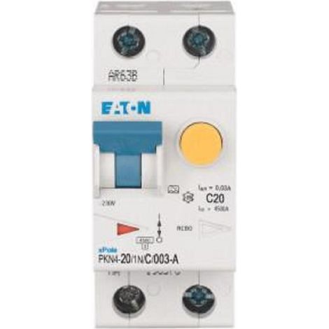 Eaton magnetotermico pkn4-20/1n/c/003-a mtd.1n 20a c 0,03 4,5