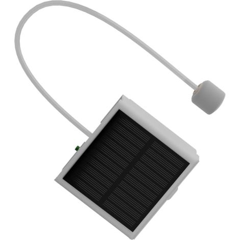Pompe à air pour aquarium, pompe à oxygène pour la pêche, aérateur portable à charge solaire avec batterie Li-ion 1200 mAh/2400 mAh/4400 mAh et connectivité USB-C, pour la survie des poissons vivants