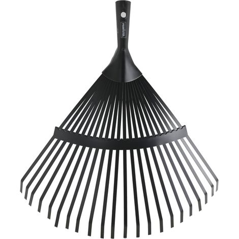 Primaster Laubbesen-Aufsatz 22 Zinken 40 cm Arbeitsbreite schwarz Rechen (1/2)