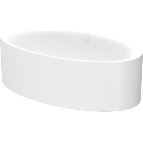 BetteEve Ovale Silhouette Baignoires en îlot, 1800x1000x450mm,