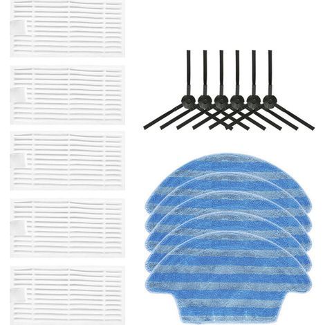 Remplacement Mop Rag Hepa Filtre Brosse Latérale Pour Xiaomi Roborock S7 / T7s Plus Aspirateur Cleane (1/4)