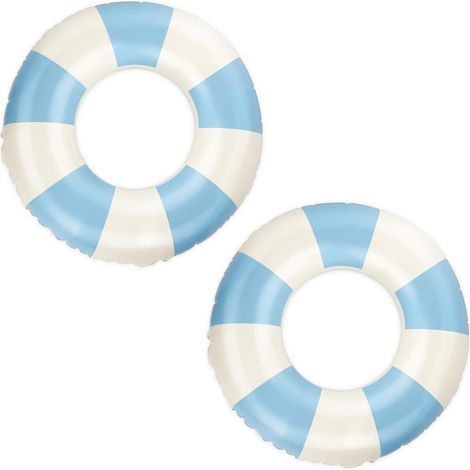 Set mit 2 aufblasbaren Kinderringen – Runde Ringe – Ideal für Pool und Wasseraktivitäten (1/5)