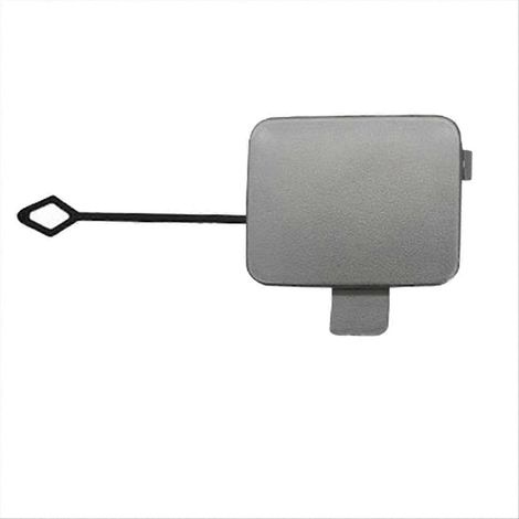 Cache-anneau de remorquage de pare-chocs avant 51117167575 pour BMW Série 3 E90 (2005-2008) - Argent (1/5)