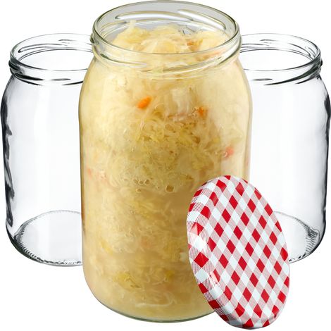 KADAX Słój Anna 900ml fi82 TO-900/1 8szt wieczko w (1/5)