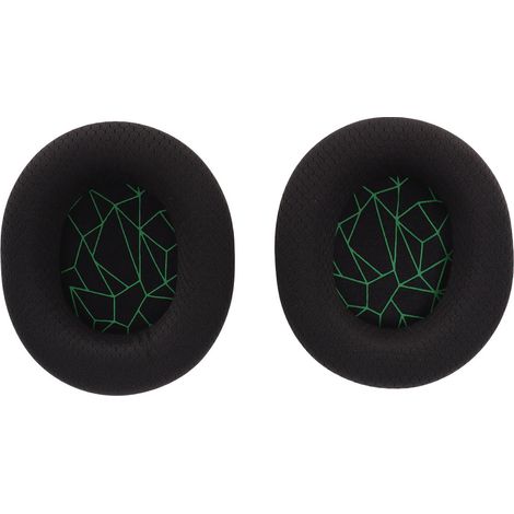 Ersatz-Ohrpolster für SteelSeries Arctis 3/5/7 Headset, seidenmatte, grüne, elastische Polsterung für verbesserten Tragekomfort. (1/5)