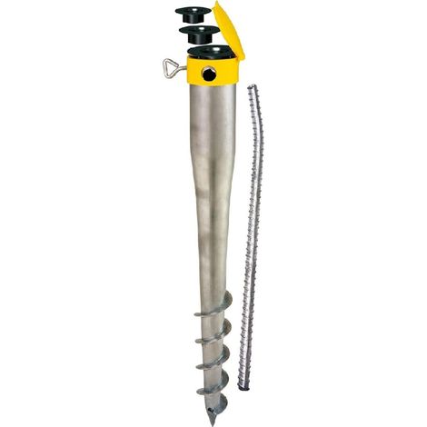Krinner BodendÃ¼bel BodenhÃ¼lse Bodenschraube Kompakt Allround  ca. 55 cm (1/5)
