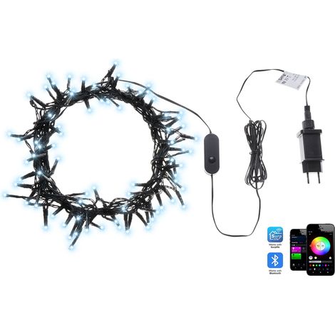 Lichterkette Smart LED mit App IGALIKU 13.5 m Bunt (1/5)