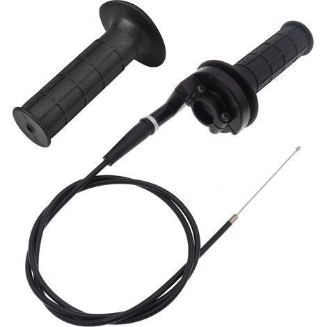 Paire de gaines de guidon en T de 22 mm pour poignée d'accélérateur, câble de maintien, pour quad, moto tout-terrain ou mini-moto, modèle : 11