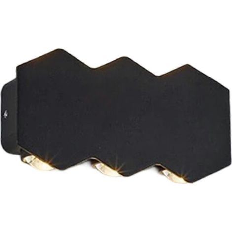 IP65 wasserdichte 6W Aluminium-LED-Wandleuchte für die Außen- und Innenbeleuchtung, ideal für Gärten, Treppen und den Einsatz bei Nacht. (1/5)