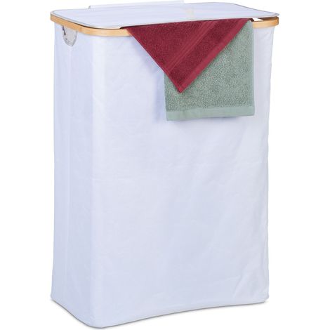 Cesta para ropa con tapa 105 l