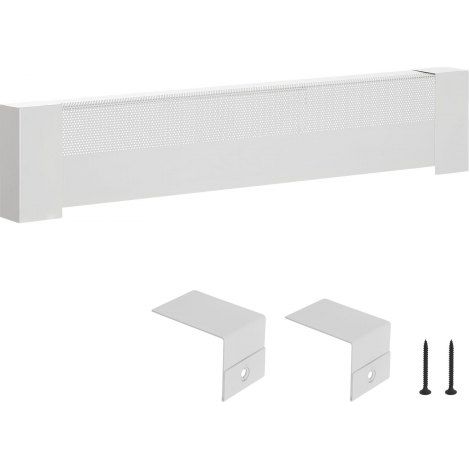 Cache pour Plinthe Chauffante - Série Basic Couvercle pour (1/5)