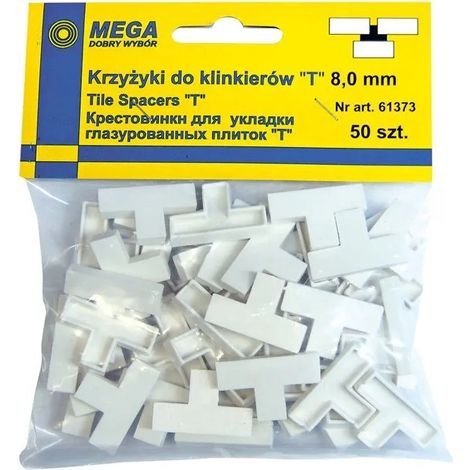 Herramienta para alicatador mega t type 8mm 50 piezas