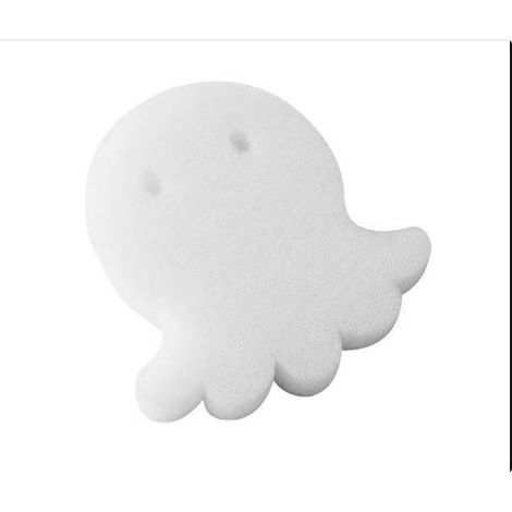 Lntyq 16 Pièces Éponge d’Écume Éponge Absorbant l’Huile pour Piscine et Spa (en Forme de Pieuvre), Blanc, Polyester, 12.512.3cm (1/5)