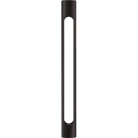 Merano Hawaii 80cm Borne Extérieure Aluminium Noir LED 12W 372Lm 3000K IP65