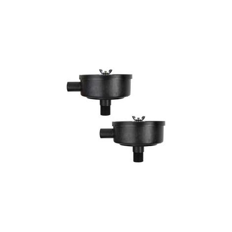 Filtre Silencieux Compresseur D'air Accessoires, à air Comprimé 1/2" 20mm Male Filetage Plastiques Coque Air Compresseur Silencieux Filtres pour Les Chaudières à Compresseur D'air 2 Pièces