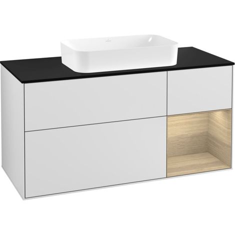 Villeroy & Boch F302PCMT Meuble sous-lavabo Finion F30