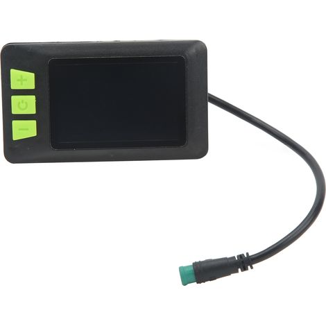 Compteur LCD pour Vélo Électrique 22.5mm, Panneau de Commande 24V-60V pour Scooter Électrique ABS (1/5)