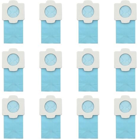 12 x Antibacterial Vacuum Cleaner Bags for Makita CL102/104/107/182 Cordless Vacuum Cleaner Accessories (1/5)