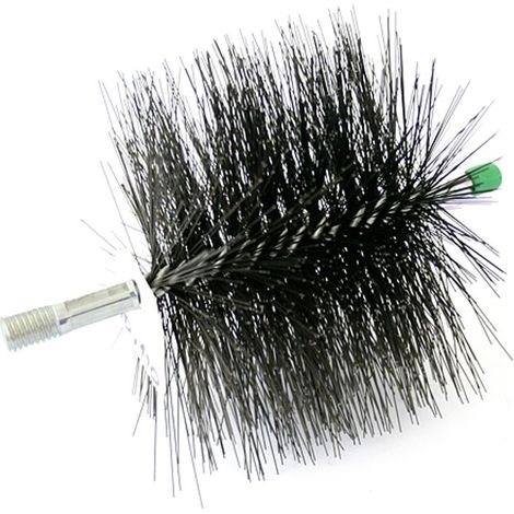 Bürste Strend Pro ComRourHR 040x080 mm, M12, Draht-, Kamin-, eckig, zur Kaminreinigung