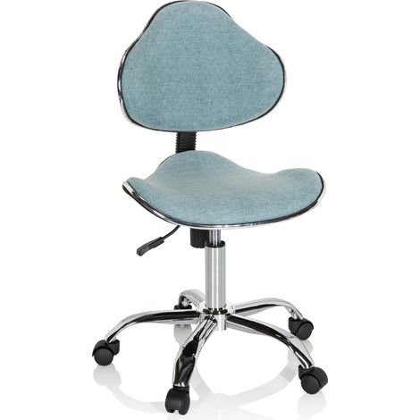 Kinderschreibtischstuhl / Kinderstuhl KIDDY GTI-3 Stoff mint hjh OFFICE (1/5)